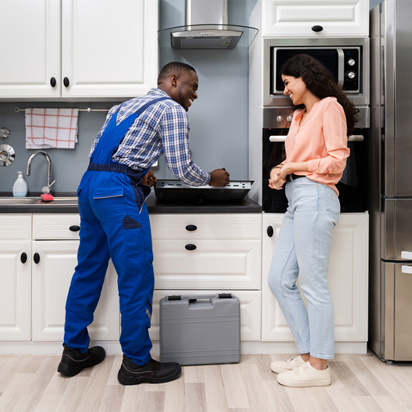 can you provide an estimate for cooktop repair before beginning any work in Cincinnatus